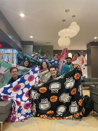 Blanket Making for Children's Hospital