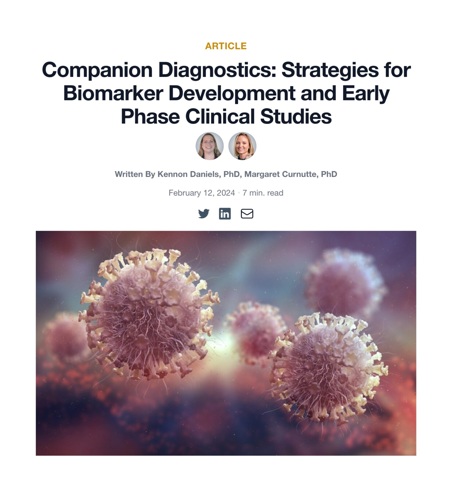 Companion Diagnostics Development | Precision for Medicine