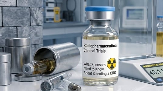 Radiopharmaceutical Clinical Trials: What Sponsors Need to Know About Selecting a CRO