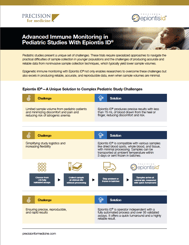 Immune Monitoring in Pediatric Studies by Epiontis ID