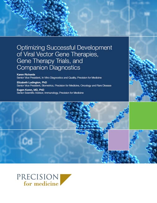 Optimizing Successful Development of Viral Vector Gene Therapies, Gene Therapy Trials, and Companion Diagnostics white paper