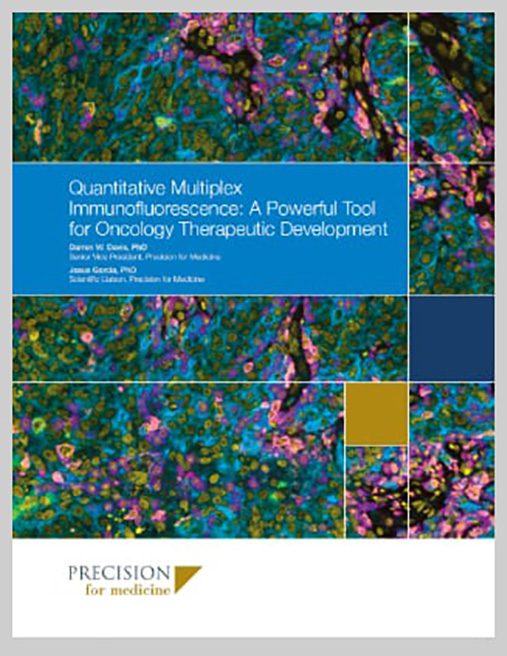 Quantitative Multiplex Immunofluorescence: A Powerful Tool for Oncology Therapeutic Development white paper cover